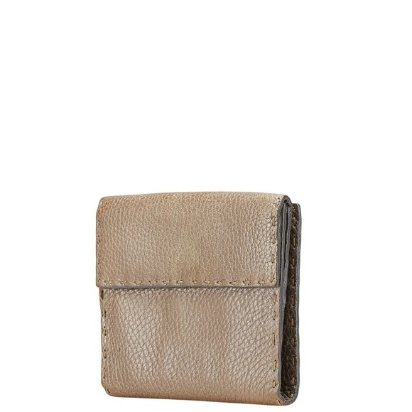 Fendi leather Wallet Selleria - Picture 1 of 8